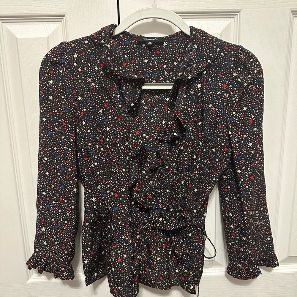 Madewell Blouse with Stars